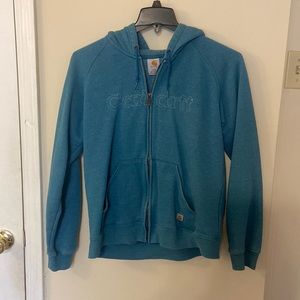 Light blue carhartt jacket